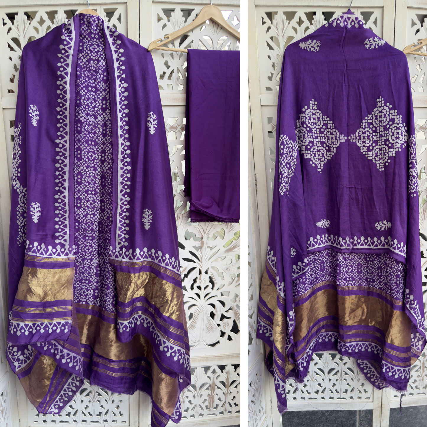 Modal Maheshwari Suit -E098