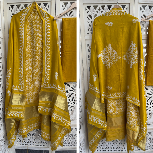 Modal Maheshwari Suit -E099