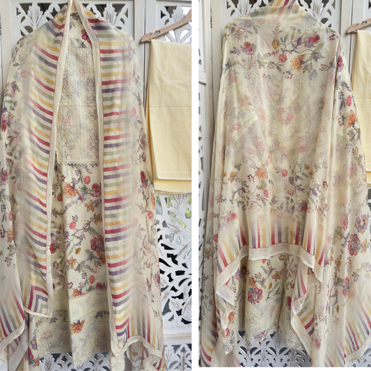 Muslin Suit- D205